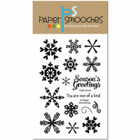 Paper Smooches - Christmas - Clear Acrylic Stamps - Fresh Snow