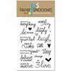 Paper Smooches - Clear Acrylic Stamps - Group Hugs