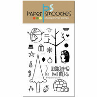 Paper Smooches - Clear Acrylic Stamps - Winter Groves