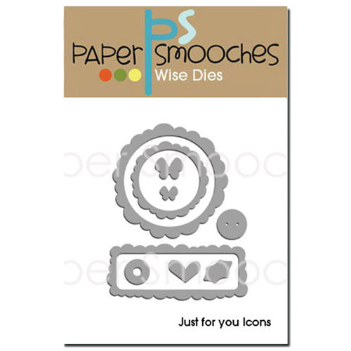 Paper Smooches - Dies - Just for You Icons