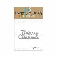 Paper Smooches - Christmas - Dies - Merry Christmas