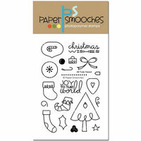 Paper Smooches - Christmas - Clear Acrylic Stamps - All Yule Need