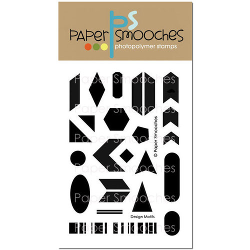 Paper Smooches - Clear Acrylic Stamps - Design Motifs