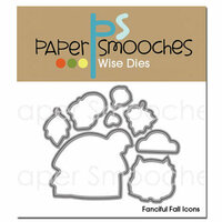 Paper Smooches - Dies - Fanciful Fall Icons
