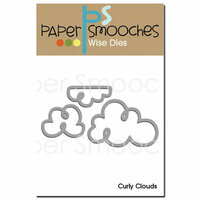 Paper Smooches - Dies - Curly Clouds