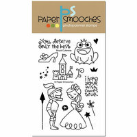 Paper Smooches - Clear Acrylic Stamps - Royal Cuteness