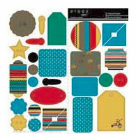 Piggy Tales - Billy Goats Gruff Collection - Chipboard Shapes, CLEARANCE