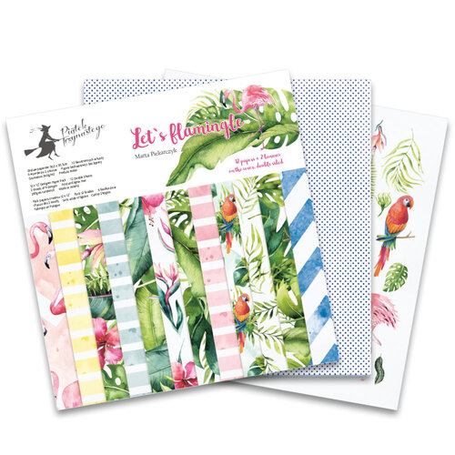 P13 - Lets Flamingle Collection - 12 x 12 Paper Pad
