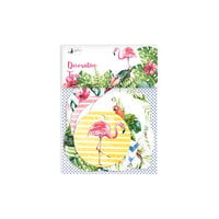 P13 - Lets Flamingle Collection - Embellishments - Tag Set 01