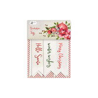 P13 - Rosy Cosy Christmas Collection - Embellishments - Tag Set - Two