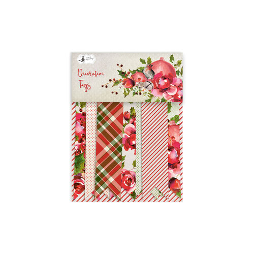 P13 - Rosy Cosy Christmas Collection - Embellishments - Tag Set 03