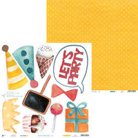 P13 - Happy Birthday Collection - 12 x 12 Double Sided Paper - 01