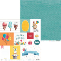 P13 - Happy Birthday Collection - 12 x 12 Double Sided Paper - 06