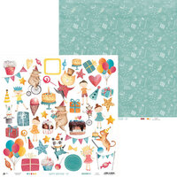 P13 - Happy Birthday Collection - 12 x 12 Double Sided Paper - 07