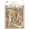 P13 - Always and Forever Collection - Light Chipboard Embellishments - Set 01