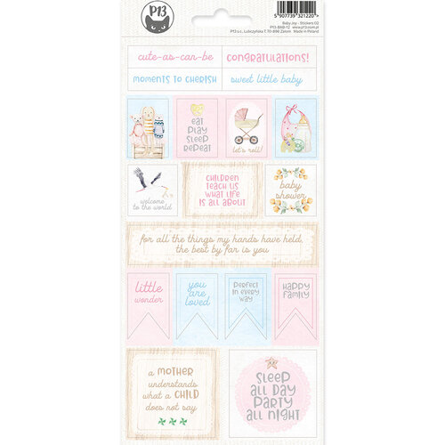 P13 - Baby Joy Collection - Cardstock Sticker Sheet - Two