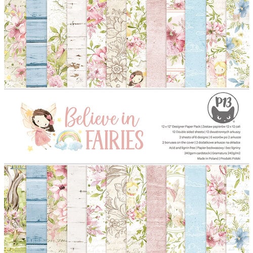 P13 - Believe In Fairies Collection - 12 x 12 Paper Pad