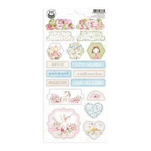 P13 - Believe In Fairies Collection - Chipboard Stickers - 3