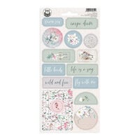 P13 - Birdhouse Collection - Chipboard Stickers - Sheet 02