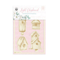 P13 - Birdhouse Collection - Light Chipboard Embellishments - Set 01