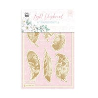 P13 - Birdhouse Collection - Light Chipboard Embellishments - Set 03