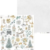 P13 - Christmas Charm Collection - 12 x 12 Double Sided Paper - 07