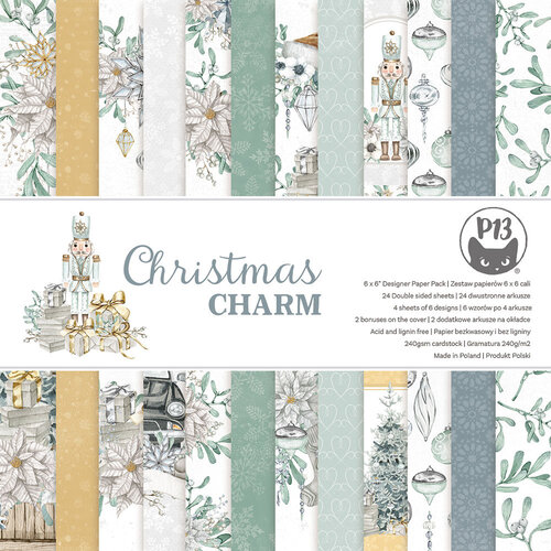 P13 - Christmas Charm Collection - 6 x 6 Paper Pad