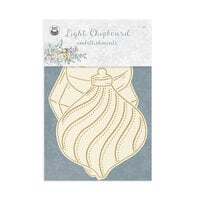 P13 - Christmas Charm Collection - Light Chipboard Embellishments - Set 09