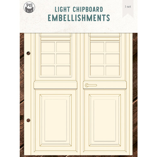 P13 - Light Chipboard Embellishments - Door