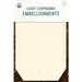 P13 - Light Chipboard Embellishments - Large Tags - Set 01