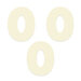 P13 - Light Chipboard Embellishments - Deco Base - 8 x 8 Numbers - 0