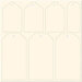 P13 - Light Chipboard Embellishments - Small Tags - Set 03