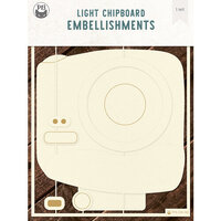 P13 - Light Chipboard Embellishments - Album Base - Photo 02