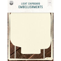 P13 - Light Chipboard Embellishments - Deco Base - Photo 02 - Refill