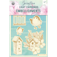 P13 - Springtime Collection - Light Chipboard Embellishments - Springtime 3