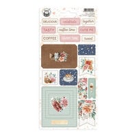 P13 - Coffee Break Collection - Chipboard Stickers - Sheet 01