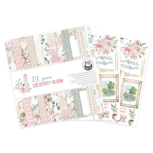 P13 - Let Your Creativity Bloom Collection - 12 x 12 Paper Pad