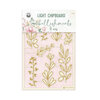 P13 - Let Your Creativity Bloom Collection - Light Chipboard Embellishments - Set 02