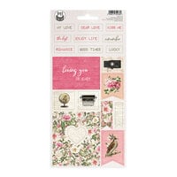 P13 - Dear Love Collection - Chipboard Stickers - Sheet 01