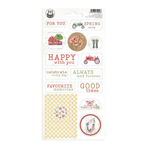 P13 - Farm Sweet Farm Collection - Chipboard Stickers - Sheet 02