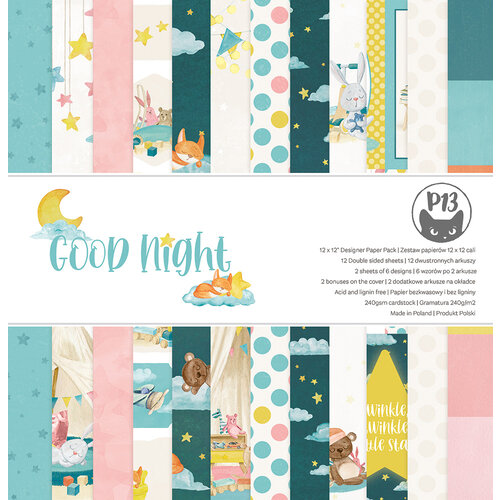 P13 - Good Night Collection - 12 x 12 Paper Pad