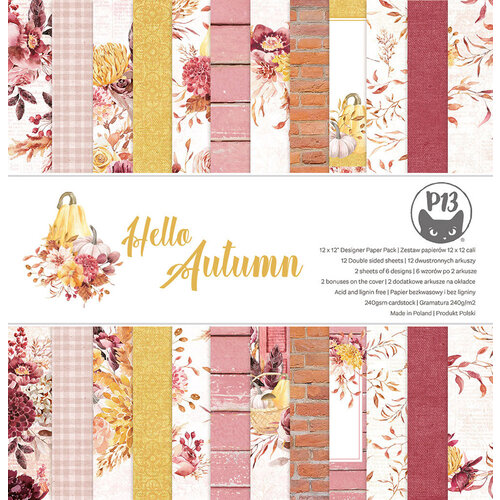P13 - Hello Autumn Collection - 12 x 12 Paper Pad