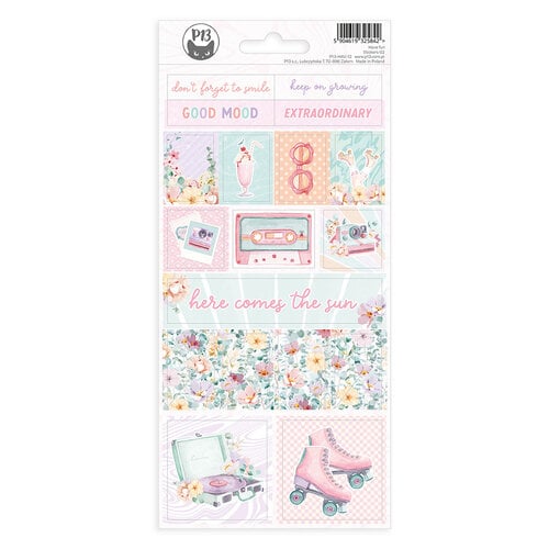 P13 - Have Fun Collection - Cardstock Stickers - Sheet 02
