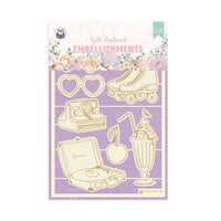 P13 - Have Fun Collection - Light Chipboard Embellishments - 01