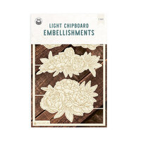 P13 - Hello Spring Collection - Light Chipboard Embellishments - Set 02