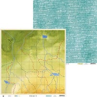 P13 - Hit The Road Collection - 12 x 12 Double Sided Paper - 06