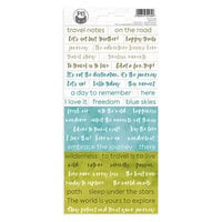 P13 - Hit The Road Collection - Cardstock Stickers - Set 01