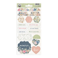 P13 - Lady's Diary Collection - Chipboard Stickers - Sheet 03