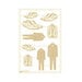 P13 - Love And Lace Collection - Light Chipboard Embellishments - 02