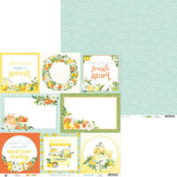 P13 - Fresh Lemonade Collection - 12 x 12 Double Sided Paper - 05